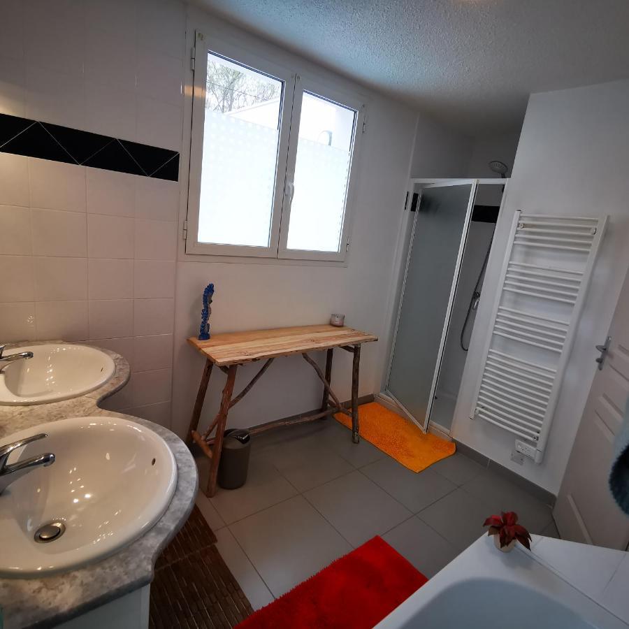 Villa Cool Mediterranean Life 8 People Jacuzzi Barbecue Gametrampoline 2 Parking à Béziers Extérieur photo