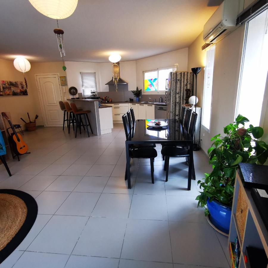 Villa Cool Mediterranean Life 8 People Jacuzzi Barbecue Gametrampoline 2 Parking à Béziers Extérieur photo